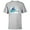 Athletic Heather, variant on PIXAR Monsters Inc. Mike, Sully & Boo Holiday Snowball - Short Sleeve T-Shirt for Kids - Customized-White