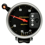 Autometer 6852 Pro-Comp Tachometer, 5, 9K Rpm, Pedestal Dual Range W/ Quick Lite & Peak Mem