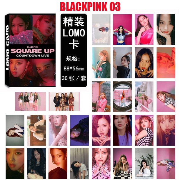 Bingirl READY STOCK// 30 Pcs/box BLACKPINK Kpop Lomo Card Album