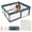 Black, variant on Joypony Large Baby Playpen with Mat, 50"x50" Foldable Playpen for Babies and Toddlers, Grey