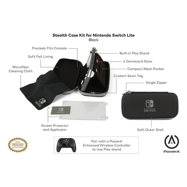 PowerA Stealth Case Kit for Nintendo Switch Lite - Walmart
