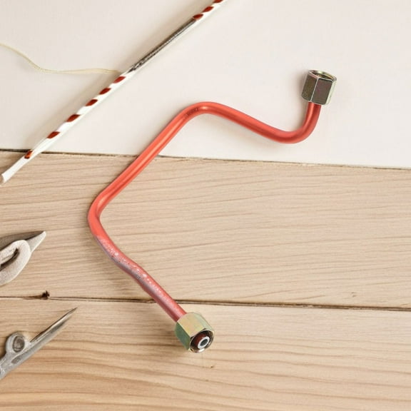 3pcs Aluminum Air Compressor Tube with Brass Fittings Oil-Free Pneumatic Hose Reliable Pressure Relief Valve for Industrial Applications