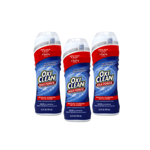 OxiClean Max Force Gel Stick, 6.2 Ounce, 3 Pack