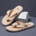 thumbnail image 1 of Chanclas para hombre para uso en verano, zapatillas antideslizantes para hombre, sandalias de playa con clip para hombre, versión coreana, 1 of 6