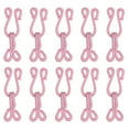 thumbnail image 1 of Ganchos y Ojos de Coser Unique Bargains 12uds Poliéster Cubierto Rosa 37mm, 1 of 6