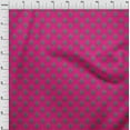 thumbnail image 3 of oneOone Polyester Lycra Fuschia Pink Fabric Leaves & Paisley Block Sewing Craft Projects Fabric Prints By Yard 56 Inch Wide, 3 of 4