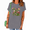 Grey, variant on UNISHE Women's Aesthetic Botanical Graphic Tee - Vintage Floral Print Short Sleeve Crewneck T-Shirt Casual Summer Top