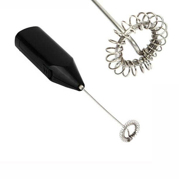 GLiving Handheld Milk Frother Wand Operated Coffee Frother and Foam