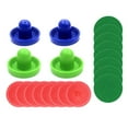thumbnail image 3 of harayaa 1 Set Mini Air Hockey Pushers and Air 96mm Air Hockey Paddles F, 3 of 9