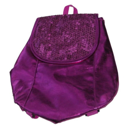 Confetti - Confetti Hot Pink Sequin Mini Backpack Girls Sparkling Back Pack Purse - www.semashow.com