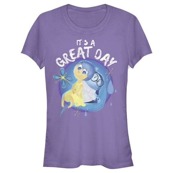 Junior's Inside Out It’s a Great Day Graphic T-Shirt