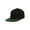 Black/Forest, variant on Top Headwear Polyester Two-Tone Flat Bill Snapback - Burgundy/Black