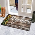 thumbnail image 5 of Vintage Sunflower Board (3) Door Mat Welcome Door Mat for Front Door, Home Entrance, Yard, Floor, Patio, Non Slip Spring Summer Welcome Mat Indoor Outdoor Doormat 30"*17", 5 of 6