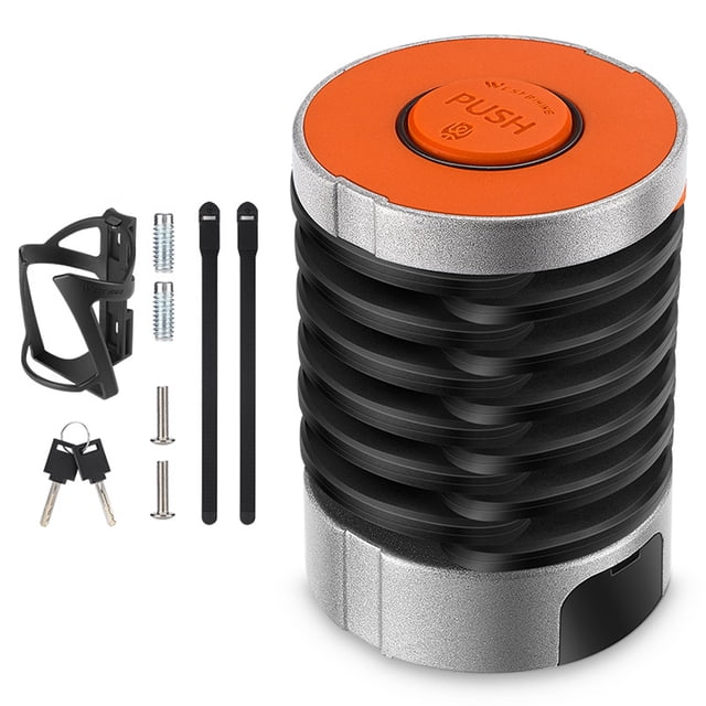 Zinc Alloy Bike Password Lock Anti-theft Folding Code Lock with Mount Bracket for Mountain Bikes