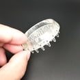 thumbnail image 3 of 8pcs Transparent Home Anti Slip Carpet Protector Spiked Caster Cup Furniture, 3 of 10