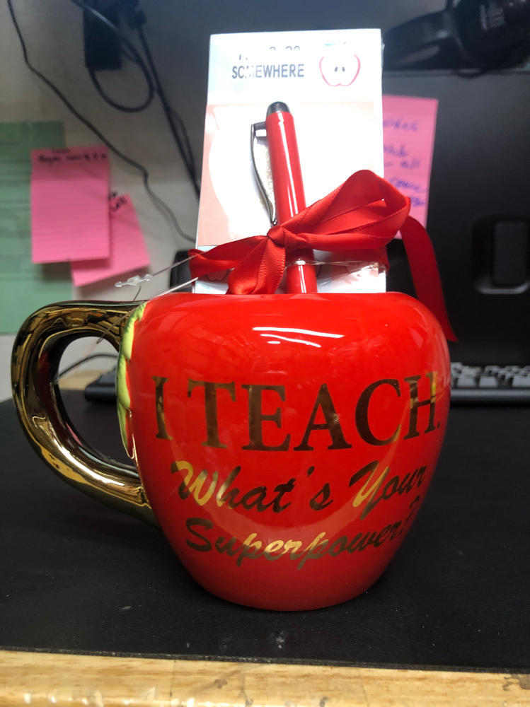 Walgreens Teacher Appreciation Mug with Pen Set Assortment 1.0 ea