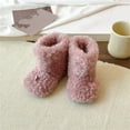 thumbnail image 5 of breaise Girls Warm Winter Snow Boots Little/Big Kids Fuzzy Faux Fur Lining Bootie Soft Casual Boots, 5 of 7