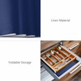 thumbnail image 6 of Placemats Set of 4, Navy Blue Pure Color Woven Placemat, Linen Place Mats for Kitchen/Dining Tables, Aesthetics Contemporary Luxury Washable Table Mats for Party, 6 of 8