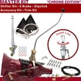 thumbnail image 1 of American Shifter  C6 Shifter Kit 23 in. Swan E Brake Cable Clamp Clevis Trim Kit Dipstick for D210F, 1 of 1