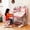 Pink, variant on YNCE Kids Study Table and Chair Set | Height Adjustable Desk for Kids 6-12 | School Children Learning Table and Stool Set w/Tiltable Desktop Widened Tabletop for Bedroom | Ideal Gifts for Girls