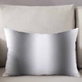 thumbnail image 2 of Gray White Ombre Throw Pillow Cover Case, Couch Sofa Bed Pillowcase, Soft Decorative Lumbar Pillow Protector, Modern Farmhouse Minimalism Artistic 16x24Inch Reversible Pillow Shams with Zipper, 2 of 6