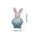 thumbnail image 3 of QuanTara Easter Bunny Towel - Coral Fleece Soft Bath & Beach Towel, Cute Rabbit Design Holiday Gift, Decorative Hand Towel for Kids Adults, Easter Basket Stuffers, 3 of 6
