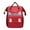 Red, variant on Ranliy Diaper Bag Backpack, Multifunctional Diaper Bag, Suitable for Mom Multifunctional Backpack, Waterproof and Durable Leisure Travel Bag