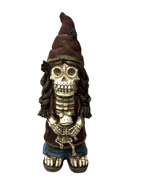 Halloween Zombie Gnome,zombie knomes,halloween outdoor decor