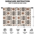 thumbnail image 2 of Blackout Kids Curtains,Boho Bohemia Geometric Line Art Childrens Insulated Curtains Set Of 2,Bedroom Essentials,Toddler Room Decor 42"x54"(106x137cm), 2 of 3