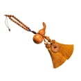 thumbnail image 5 of Gourd Statue Car Pendant Wooden Beaded Hanging Ornament Feng Shui Decor for Rear View Mirror Home Office Car Enthusiasts, 5 of 9