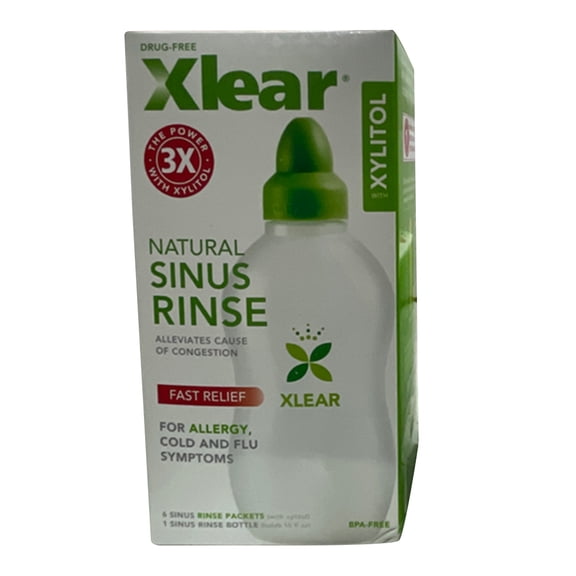 Xlear Sinus Rinse Kit, with xylitol, 1 count, 2 pack