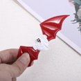 thumbnail image 4 of Unique Bargains 1 Pc Hair Clip Halloween Bat Wing Ghost Hair Clips for Women Red, 4 of 5