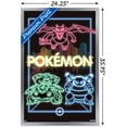 thumbnail image 3 of Pokemon - Neon Group Wall Poster, 22.375" x 34", Framed, 3 of 3