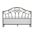 thumbnail image 6 of Hillsdale Furniture Josephine King Arched Metal Headboard with Frame, Metallic Brown, 6 of 11