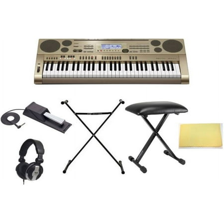 Casio Privia AT3 61-key Oriental Keyboard COMPLETE STAGE PACKAGE, AT3 STAGE PACK