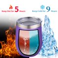 thumbnail image 2 of Vaso para vino YEBTS Life 350 ml / Paquete de 4 de acero inoxidable con tapa, 2 of 6