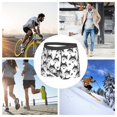 thumbnail image 7 of Men's Boxer Briefs, Cute Glasses Husky Funny Soft Comfy Mens Underwear Boxer Briefs Breathable With Widen Waist, 7 of 7