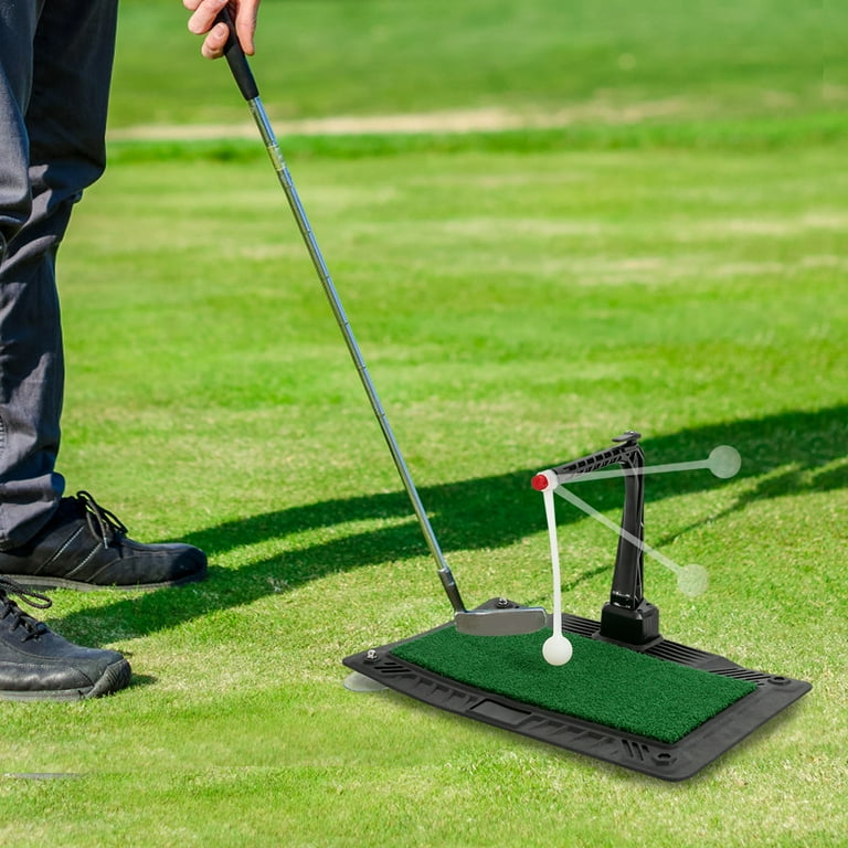 Golf Swing Trainer Height Adjustable, Adult Outdoor Golf Swing