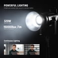 thumbnail image 2 of Lámpara LED de vídeo Neewer CB300B, 320 W, bicolor, 2700 K-6500 K, 2 of 9