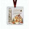 thumbnail image 2 of huayou Christmas Home for the Holidays Gingerbread Gift Card Box Ornament, Hanging Gift Card Holder with Snowman for Xmas Tree Decorations, 2 of 6