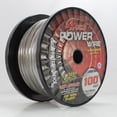 thumbnail image 2 of Rockford 4 AWG Power & Ground Wire PC-OFC Frosted Red & Black 25FT Cuts, 2 of 7