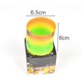 thumbnail image 2 of Evago 3pcs Giant Classic Novelty Plasticrainbow Coil Spring Slinky Toy, 2 of 3