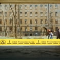 thumbnail image 4 of FUTUREORYY Self Adhesive Warning Tape Roll Static Safety Caution Tape Yellow High Contrast for Boxes, 4 of 6