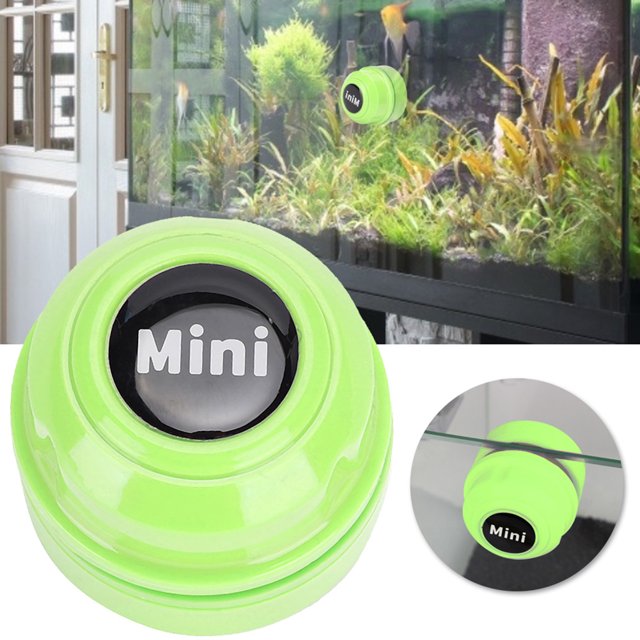 Cepillo De Succión Fuerte Para Tanque De Peces, Cepillo Magnético Para Tanque De Peces, Imán De Plástico Para La Limpieza De La Pared Del Tanque De Peces De La Pared Interna