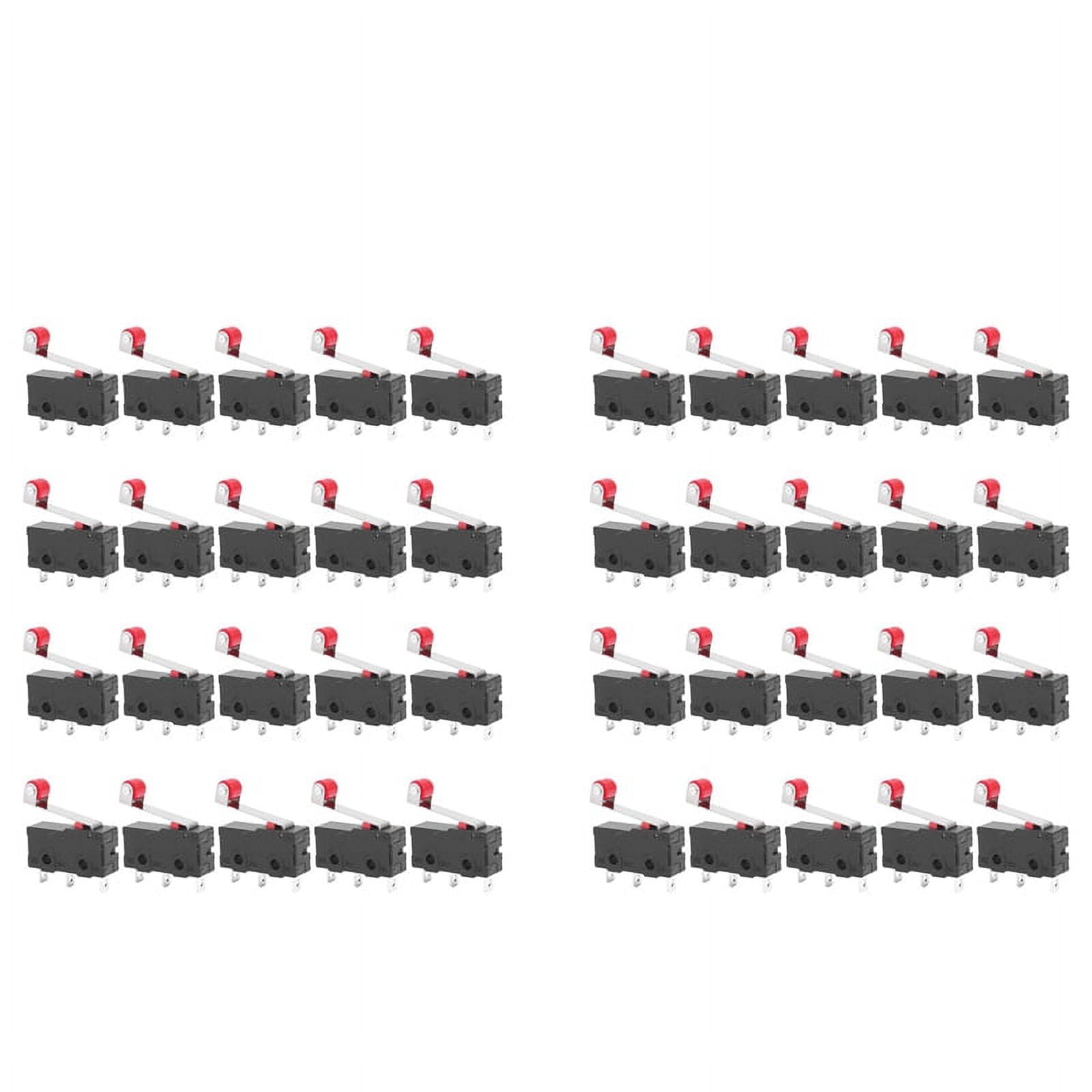 Interruttori KW4-3Z-3 10 Pezzi Micro Interruttori SPDT KW4-3Z-3, 3 Terminali, Leva Corta Dritta, Colore Verde, Per Elettronica Uxcell Componenti Elettronici Interruttori KW4-3Z-3 10 Pezzi Micro Interruttori SPDT KW4-3Z-3, 3 Terminali, Leva Corta Dritta, Colore Verde, Per Elettronica Uxcell Componenti Elettronici