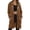 Coffee, variant on Knee Length Hoodies For Women Zipper Tops Long Tunic Sweatshirts Casual Long Sleeve To Wear With Leggings 2025 Fall Winter Jacket Coat