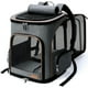 thumbnail image 1 of Mochila transportadora de mascotas Lekereise ampliable para perros y gatos pequeños, 1 of 5