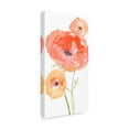 thumbnail image 2 of Jennifer Goldberger 'Neon Poppies I' Canvas Art, 2 of 3