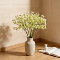 thumbnail image 5 of Mini Artificial Flower Bud Bouquet, Delicate Mini Artificial Flower Bud Bouquet, Compact Faux Floral Bundle, Vase Filler Decor for Home Office Wedding Tabletop Arrangement, 5 of 5