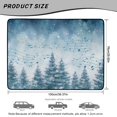 thumbnail image 7 of HUISEFOR Winter Pine Car Trunk Mat 29" x 39", Universal Cargo Liner Full Protection, Scratchproof Easy Clean Fits for Most Cars SUV, 7 of 7